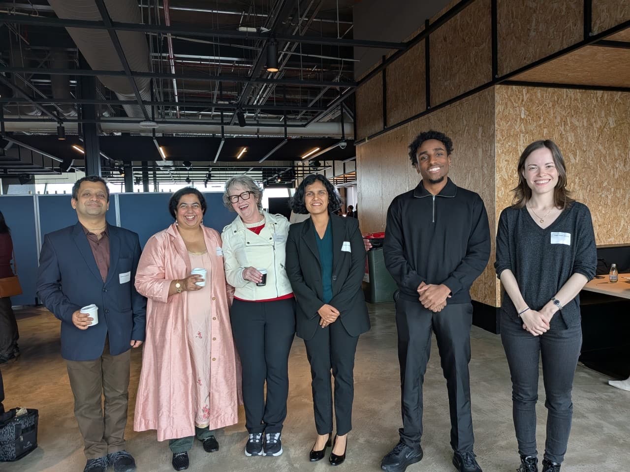 Members of the Friction team and other attendees at the Monash Innovation Summit.